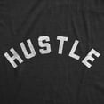 thumbnail image 2 of Mens Funny T Shirts Hustle Sarcastic Text Graphic Novelty Tee for Men Graphic Tees, 2 of 9
