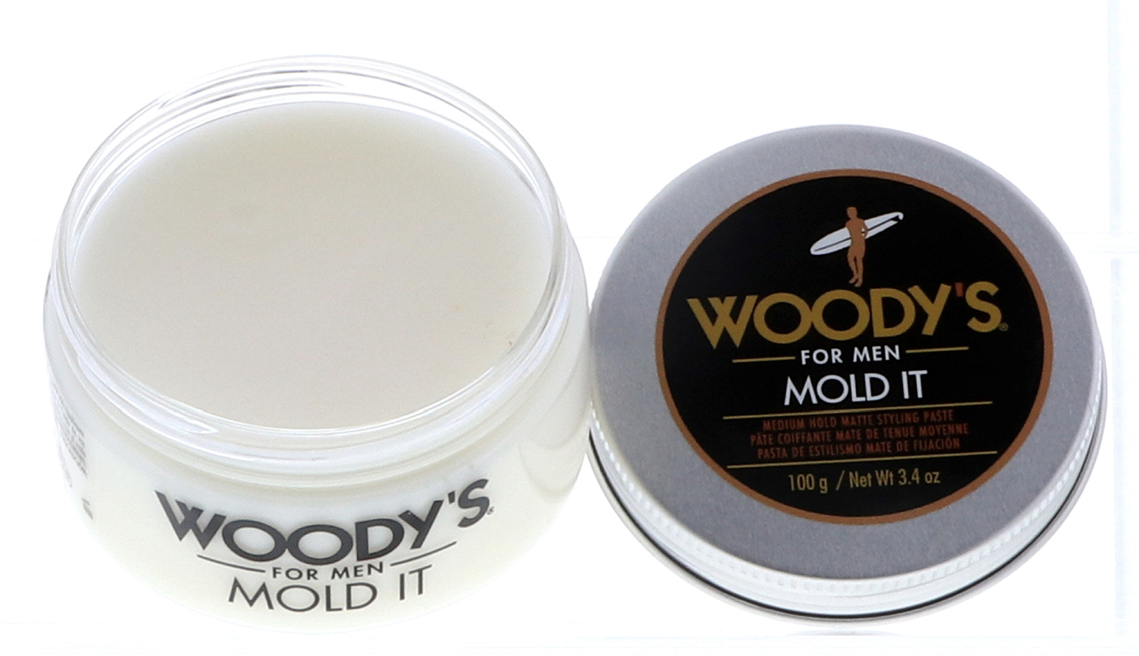 日焼け止め woody Woody's Mold It Styling Paste for Men - Matte Finish, Lightweight