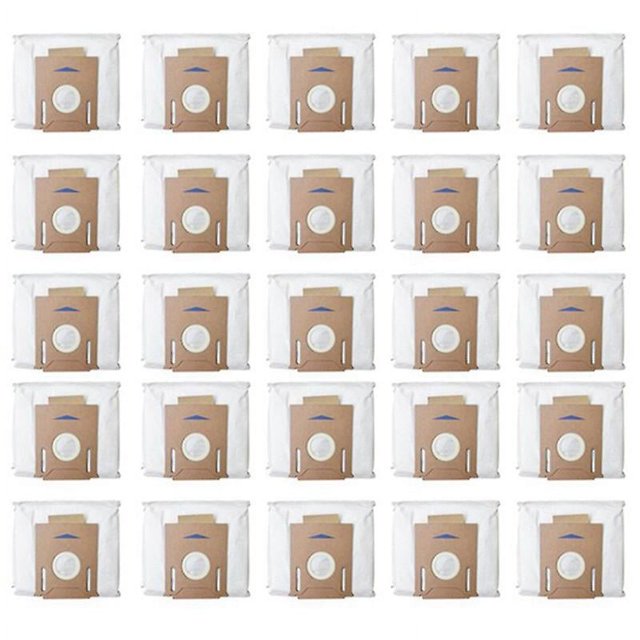 Bolsas de Polvo Allinless Paquete de 25 para Aspiradora Ecovacs Deebot Ozmo T8 Y T8 Aivi