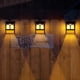 thumbnail image 1 of SZTXJ 6 Pack Solar Powered Patio Lights Decorative Outdoor Garden LED Fence Post Lights, 1 of 5