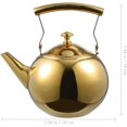 thumbnail image 3 of Heavy Duty Tea Kettle Stovetop Tea Kettle Stainless Steel Teapot For Stovetop With Handle And Infuser, 3 of 4