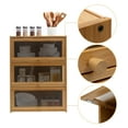 thumbnail image 6 of Desktop Storage Cabinet,Freestanding Shelf, Deck Mounted Kitchen Cupboard, 6 of 24