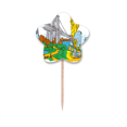 thumbnail image 1 of US New York America Watercolor Toothpick Flags Star Lable Cupcake Picks, 1 of 3