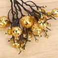thumbnail image 3 of Christmas Tree Decorations,12 Pcs Artificial Glitter Berry Stem,11.4 Inch Artificial Ornaments Berries Picks，Christmas Branches Picks Christmas Tree Stems for Crafts Wedding Holiday Season Winter, 3 of 6