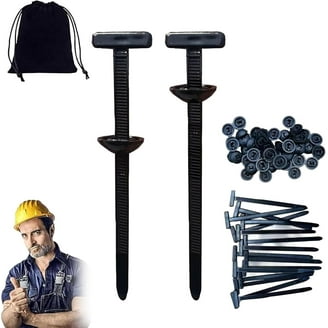 100 PCS Nylon Universal Cable Tie Buckles - Heavy Duty Self-Locking Fasteners For Car Repair, Wire Bundling, Garage Use