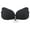Black, variant on 1 Pair Women Adhesive Invisible Strapless Bra Reusable Push-up Silicone Sticky Bra (Cup C/D, Black)