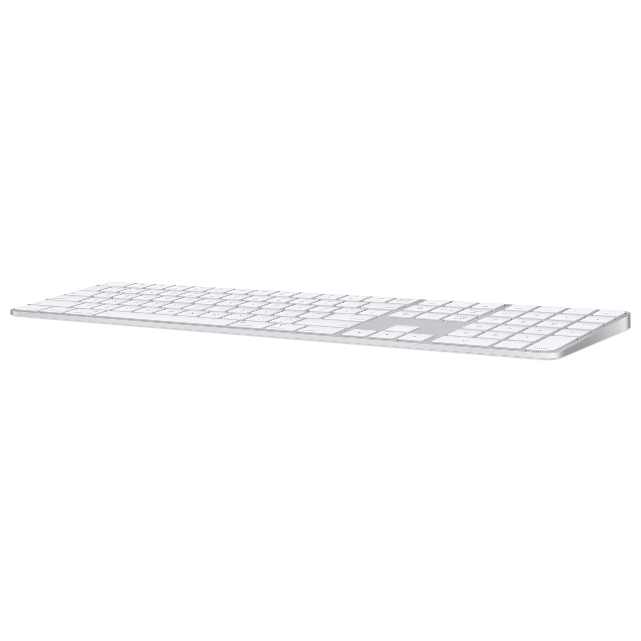 for Mac with Apple US Keyboard Numeric with Keypad Silicon, Touch Magic ID English and