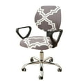 thumbnail image 1 of Moonsaad Stretch Office Computer Rotating Chair Split Cover, Spandex Seat Cover Chair Protector Slipcover, 1 of 8
