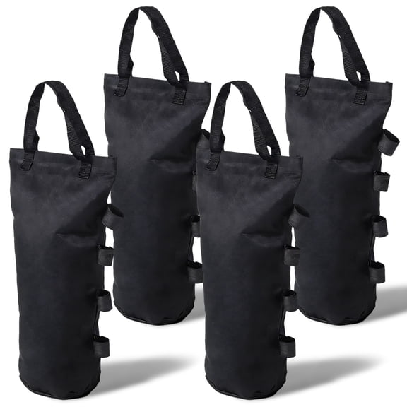 Canopy Weights Sand Bags Set of 4, Pop up Canopy Tent Weights Sandbag for Canopy Tents, Outdoor Instant Sun Shelters, Patio Umbrellas, 5x20inch