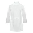 thumbnail image 2 of Panda Uniform Medical Lab Wear for Women, Doctor Coat, L, White, 2 of 8