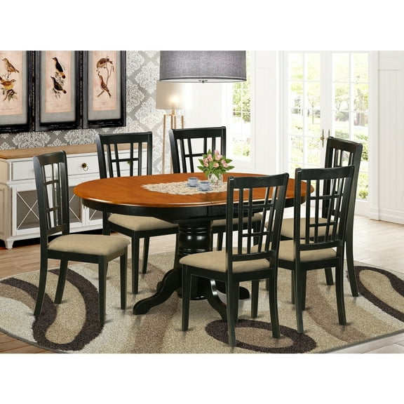 Dining Table Set with Chairs - 5 Piece Kitchen Table & Chairs Set