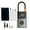 Silvery-One Size, variant on Tgbvmt Mobile Wireless Pump Multifunctional Digital Display Inflatable Pump with LED Lighting Battery Portable Pump with Auto Pressure Settings Can Double Charging Bank Ideal Tires Inflatable Object