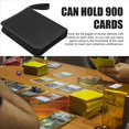 thumbnail image 5 of Carpeta de Colección de Tarjetas Coleccionables con 4 Bolsillos, Álbum de Carpetas con Cremallera, Estuche para Tarjetas para Juegos/Fútbol/Tarjetas de Béisbol, 5 of 5