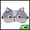 Gray, variant on Unique Bargains Portable Husky Sleep Mask with Adjustable Strap Black