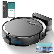 Robot Vacuum Cleaner, Smart Control, Automatic Charging, Wet and Dry, Strong Suction, For Pet Hair, Debris, Hard Floors
