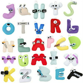 Alphabet Letter Lore Plush Toy ,7.9Alphabet Lore Plushies Alphabet Lore  Stuffed Figure Dolls Funny Plush Toy for Fans Gift,V 