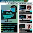 [2023 Upgrade] 27 Inch Computer Privacy Screen Filter for 169