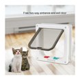 thumbnail image 4 of Intelligent Cat Door Courtyard White 20 x 19 cm, 4 of 4