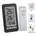 thumbnail image 4 of GUOOL Homyl Digital Wireless Indoor/Outdoor Thermometer Clock Temperature Meter Tester, 4 of 9