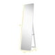 Gymax Pleine Longueur Miroir au Sol Sans Cadre Miroir Mural Chambre Salle de Bain Blanc – image 2 sur 10