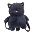 thumbnail image 1 of Mochila de peluche de , bolsa de hombro para mujeres, niñas y niños, para ir de compras o fiestas. Gris, 1 of 8