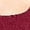 BURGUNDY, variant on Plus Size Long Sleeve Knee Length Skater Dress