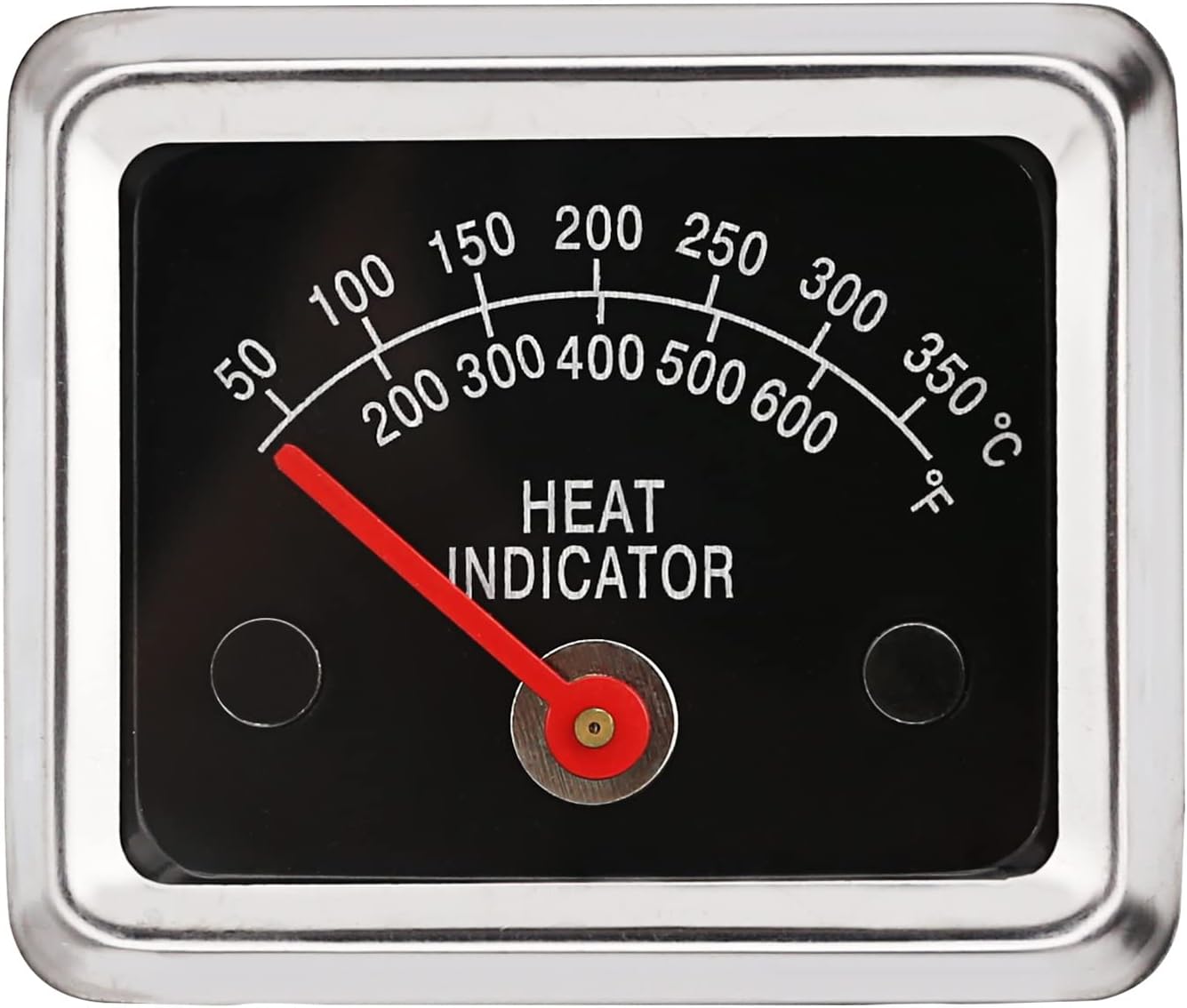 Grisun BBQ Barbecue Stainless Steel Grill Temperature Temp Gauge