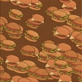 thumbnail image 1 of Ahgly Company Machine Washable Indoor Square Transitional Neon Orange Area Rugs, 4' Square, 1 of 7