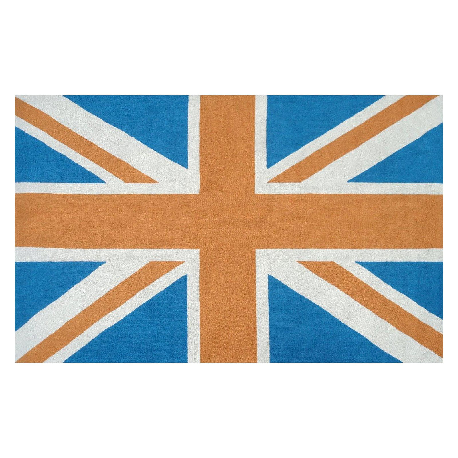 THE RUG MARKET 25462E Union jack orange rug