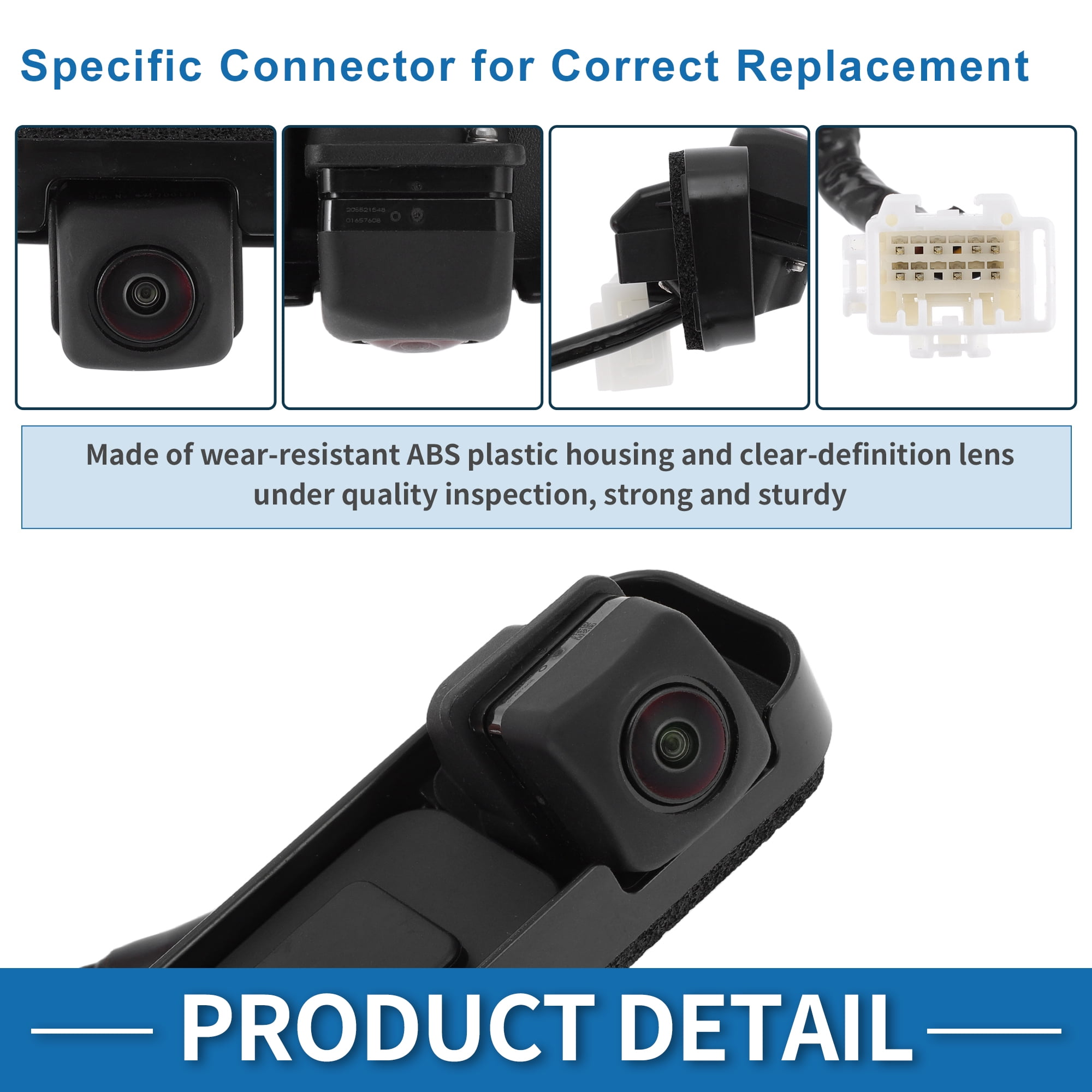 Unique Bargains Tailgate Handle Rear View Camera for Acura ILX Sedan 2016 2017
