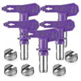 thumbnail image 1 of Reversible Spray Tip Nozzles Paint Spray Tips Airless Sprayer Nozzles Sprayer Parts(5 Pcs, 213, 315, 1 of 5
