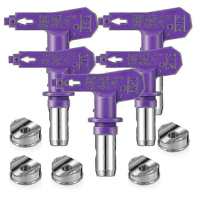 Reversible Spray Tip Nozzles Paint Spray Tips Airless Sprayer Nozzles Sprayer Parts(5 Pcs, 213, 315