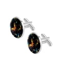 thumbnail image 2 of Firefly Premium Stainless Steel Cufflink Sets for Men - Ideal for Dress Shirts and Formal Events, 2 of 6