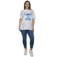 thumbnail image 5 of Women's Plus Size Disney Stitch T-Shirt Pastel Tie Dye Short Sleeve Tee, 5 of 7