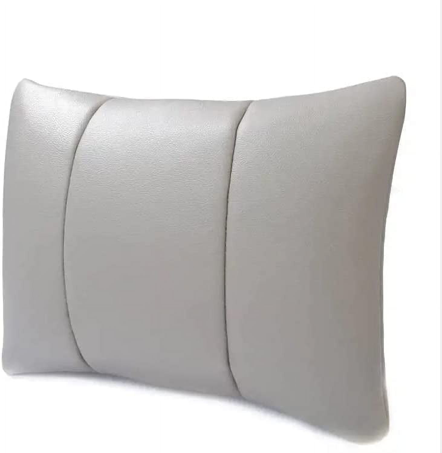 Foam Backed Vinyl Marine PU Fabric - 5/16" Foam Backing 54" Wide for Automotive/Home Headliner, Furniture Upholstery, Headboards, Replacement/Repair/DIY Sold - Grey
