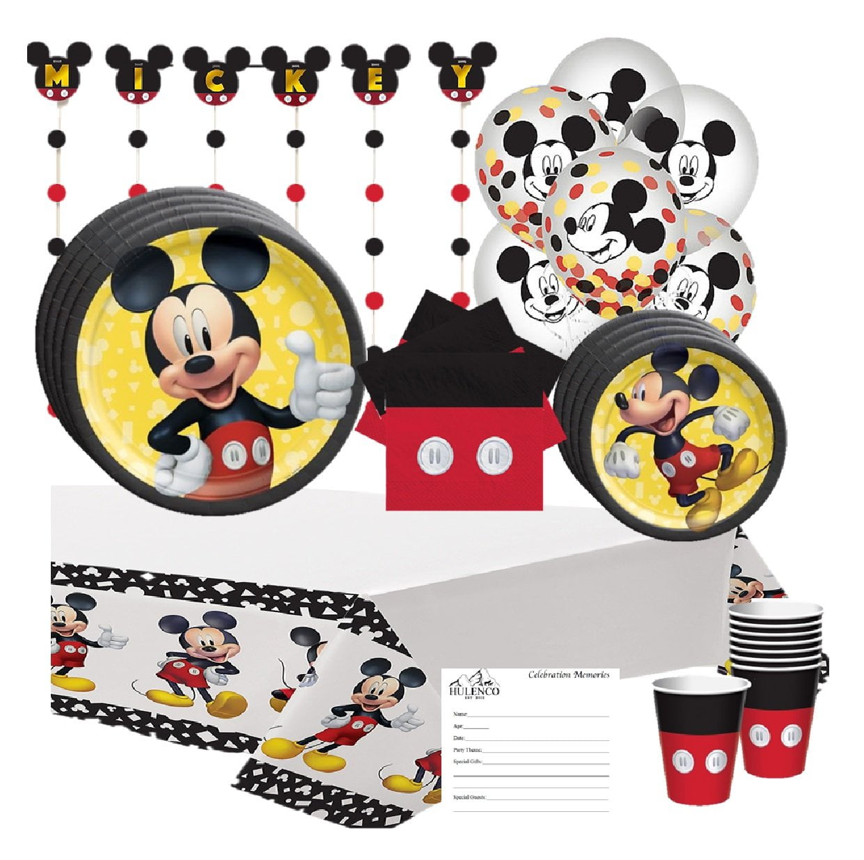 Mickey Mouse Forever Birthday Party Supplies with Decorations