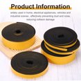 thumbnail image 4 of Weather Door Seal Strip Tape for Window 2 Inch x 1 Inch x 6  Feet, Black, 4 of 6