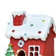 thumbnail image 4 of Guardoinrt Christmas Village Landscape Tabletop Figurine Christmas for Red Small 1Set, 4 of 5