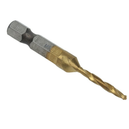 

Tap Drill Bit Efficient High Speed Steel Chamfer In One Titanium Combination Tapping Bits For Plastic For Wood M3 M4 M5 M6 M8 M10