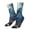 White, variant on Underwater Dolphin Crew Socks for Men & Women, Breathable Casual Athletic Ankle Socks