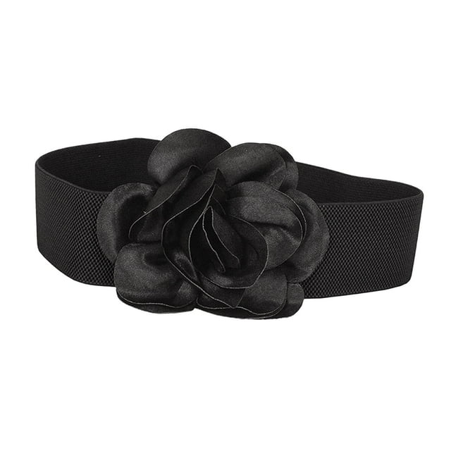 Cinturón Ancho Yinane para Vestido Negro