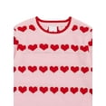 thumbnail image 5 of Way To Celebrate Toddler Valentine's Day Heart Sweater, Sizes 12M-5T, 5 of 5