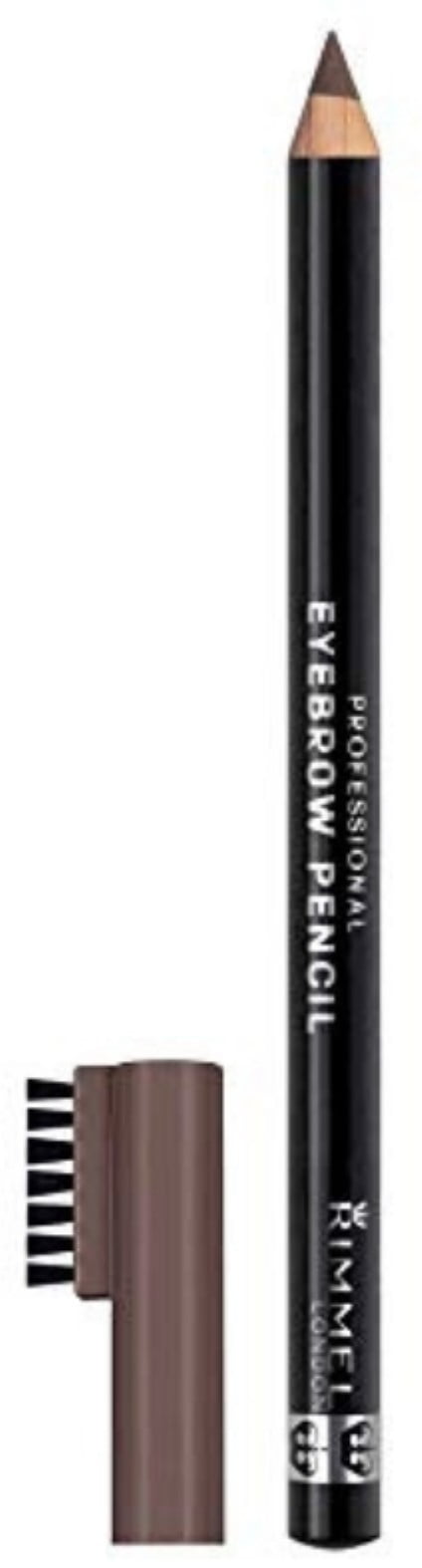 Rimmel Professional Eyebrow Pencil, [002] Hazel 1 ea (Pack of 4)