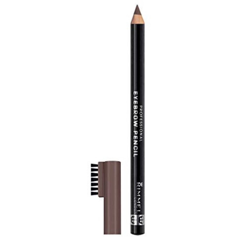 Rimmel Professional Eyebrow Pencil, [002] Hazel 1 ea (Pack of 4