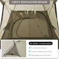 thumbnail image 6 of Naturehike Massif Hot Tent with Stove Jack, 4 Season Tent, 4 Person Camping Tent, UPF50+ Waterproof Windproof Winter Tent with Room and Hall, 6 of 10