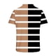 thumbnail image 3 of Los Hombres de Manga Corta Botón Arriba de la Camisa de la Impresión Del Suéter de la Camisa de Cuello de Vuelta, Poliéster, 3 of 4