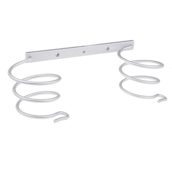 Soporte para secador de pelo Zulema Soporte para secador de pelo Montaje en pared