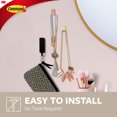 thumbnail image 4 of Wall Hooks Command, 16 ganchos metálicos pequeños con 20 tiras, 4 of 9