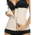 thumbnail image 1 of SHAPEVIVA Latex Waist Trainer Corset Underbust Sport Cincher Womens Workout Body Shaper, 1 of 6