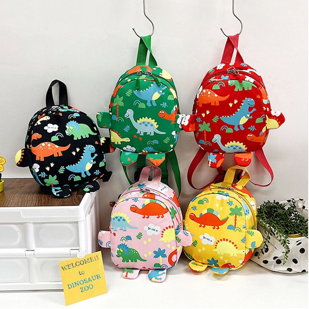11" Toddler Cartoon Backpack Boy Girl Dinosaur Mini School Bag for